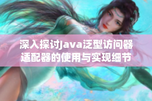 深入探讨Java泛型访问器适配器的使用与实现细节