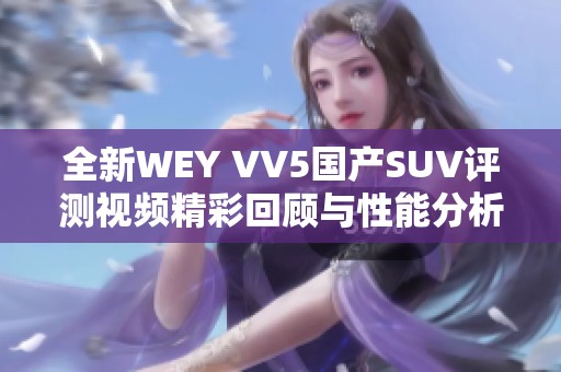 全新WEY VV5国产SUV评测视频精彩回顾与性能分析