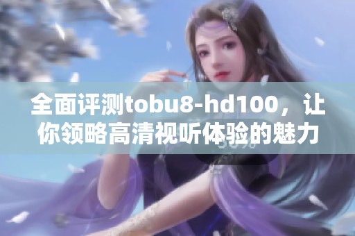 全面评测tobu8-hd100，让你领略高清视听体验的魅力