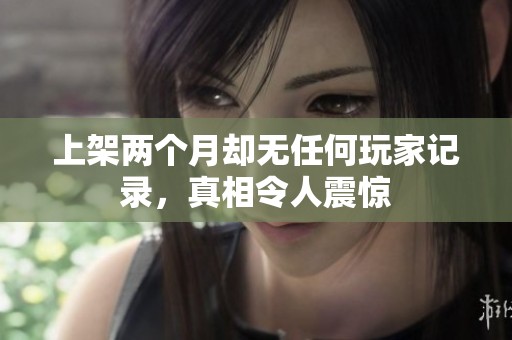 上架两个月却无任何玩家记录，真相令人震惊