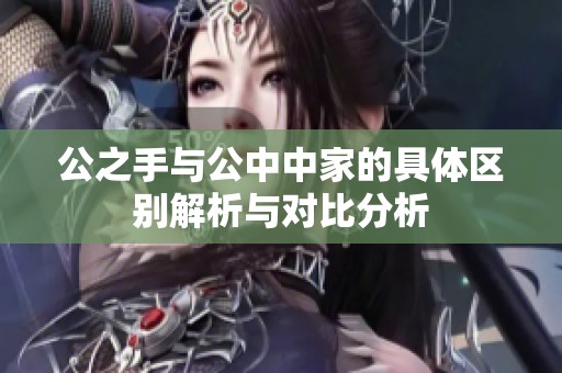 公之手与公中中家的具体区别解析与对比分析