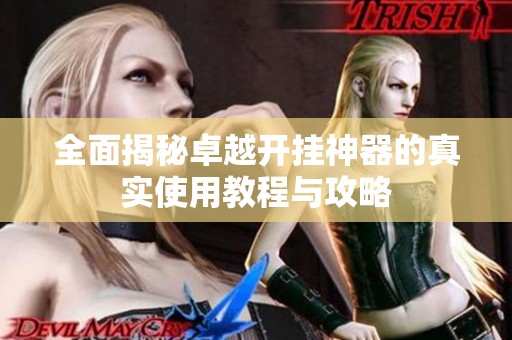 全面揭秘卓越开挂神器的真实使用教程与攻略