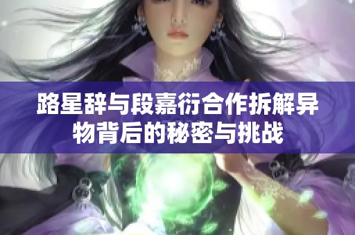 路星辞与段嘉衍合作拆解异物背后的秘密与挑战