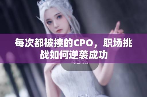每次都被揍的CPO，职场挑战如何逆袭成功