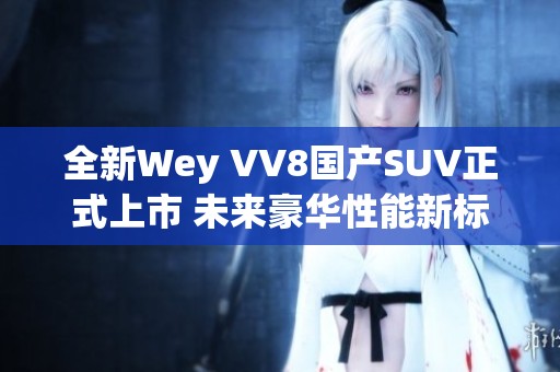 全新Wey VV8国产SUV正式上市 未来豪华性能新标杆