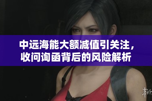 中远海能大额减值引关注，收问询函背后的风险解析