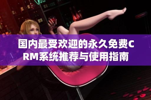 国内最受欢迎的永久免费CRM系统推荐与使用指南