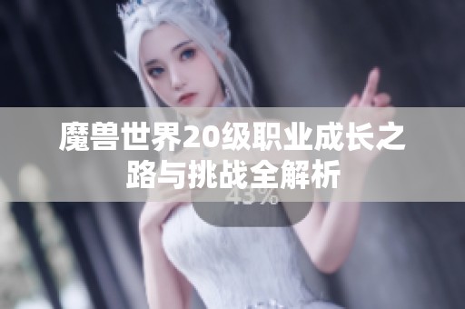 魔兽世界20级职业成长之路与挑战全解析