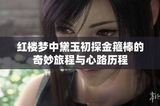 红楼梦中黛玉初探金箍棒的奇妙旅程与心路历程