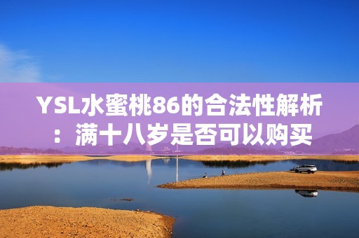 YSL水蜜桃86的合法性解析：满十八岁是否可以购买