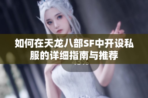 如何在天龙八部SF中开设私服的详细指南与推荐