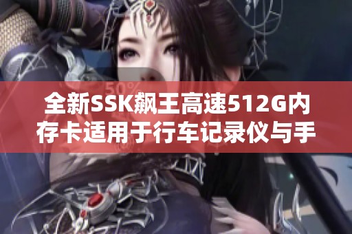 全新SSK飙王高速512G内存卡适用于行车记录仪与手机
