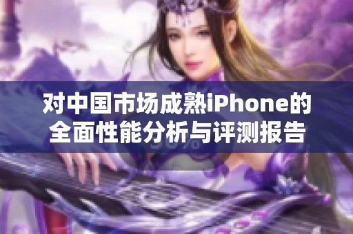 对中国市场成熟iPhone的全面性能分析与评测报告
