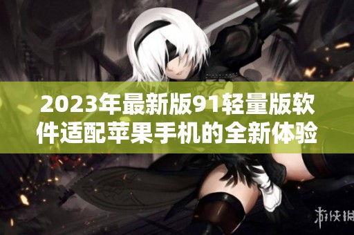 2023年最新版91轻量版软件适配苹果手机的全新体验
