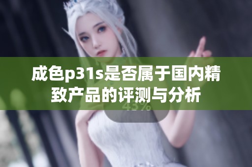 成色p31s是否属于国内精致产品的评测与分析