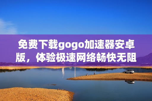 免费下载gogo加速器安卓版，体验极速网络畅快无阻