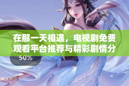 在那一天相遇，电视剧免费观看平台推荐与精彩剧情分享