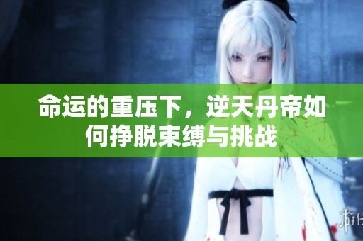 命运的重压下，逆天丹帝如何挣脱束缚与挑战