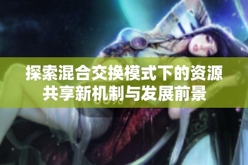 探索混合交换模式下的资源共享新机制与发展前景