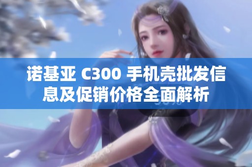诺基亚 C300 手机壳批发信息及促销价格全面解析