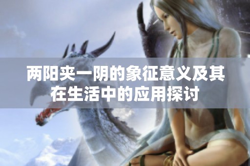 两阳夹一阴的象征意义及其在生活中的应用探讨