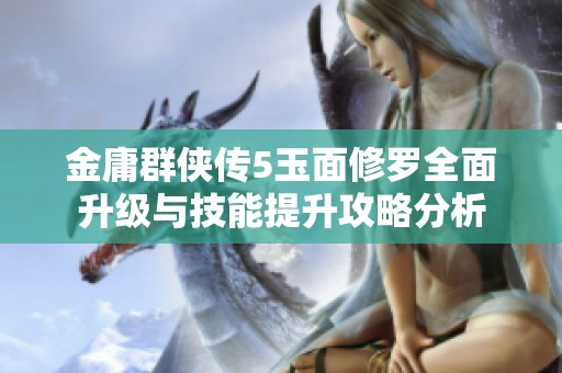 金庸群侠传5玉面修罗全面升级与技能提升攻略分析