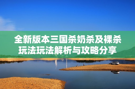 全新版本三国杀奶杀及裸杀玩法玩法解析与攻略分享