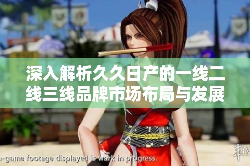 深入解析久久日产的一线二线三线品牌市场布局与发展策略