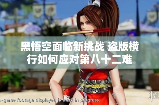 黑悟空面临新挑战 盗版横行如何应对第八十二难