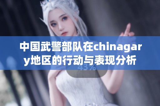 中国武警部队在chinagary地区的行动与表现分析