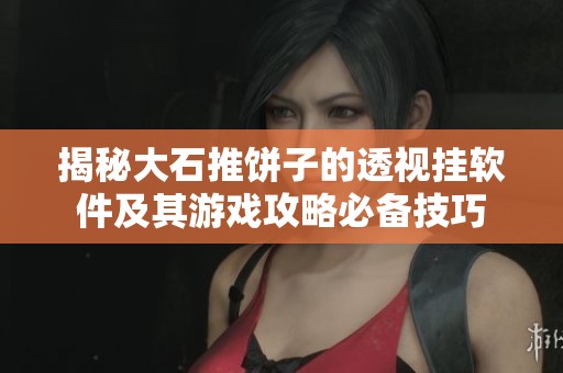 揭秘大石推饼子的透视挂软件及其游戏攻略必备技巧
