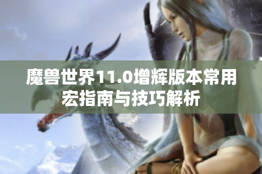 魔兽世界11.0增辉版本常用宏指南与技巧解析