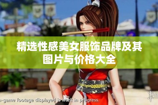 精选性感美女服饰品牌及其图片与价格大全