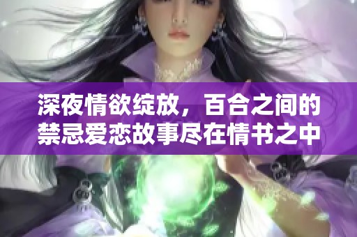 深夜情欲绽放，百合之间的禁忌爱恋故事尽在情书之中