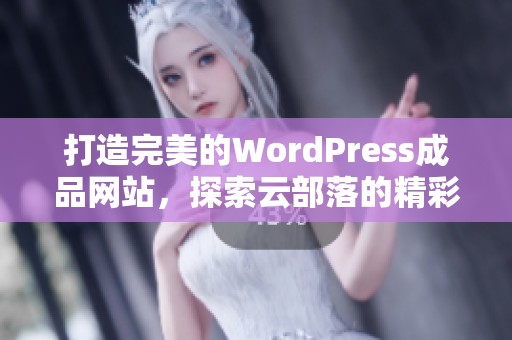 打造完美的WordPress成品网站，探索云部落的精彩世界