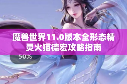 魔兽世界11.0版本全形态精灵火猫德宏攻略指南
