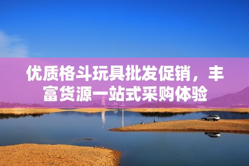 优质格斗玩具批发促销，丰富货源一站式采购体验