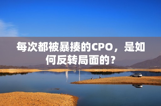 每次都被暴揍的CPO，是如何反转局面的？