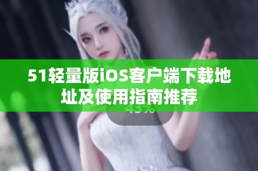 51轻量版iOS客户端下载地址及使用指南推荐