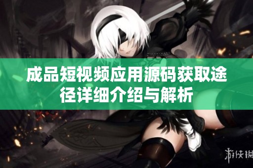 成品短视频应用源码获取途径详细介绍与解析