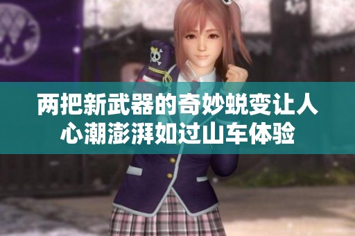两把新武器的奇妙蜕变让人心潮澎湃如过山车体验