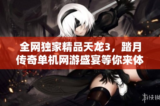 全网独家精品天龙3，踏月传奇单机网游盛宴等你来体验！