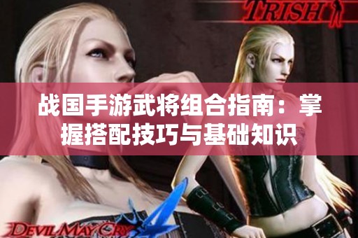 战国手游武将组合指南：掌握搭配技巧与基础知识