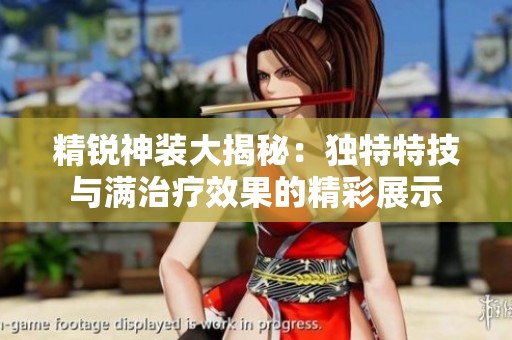 精锐神装大揭秘：独特特技与满治疗效果的精彩展示