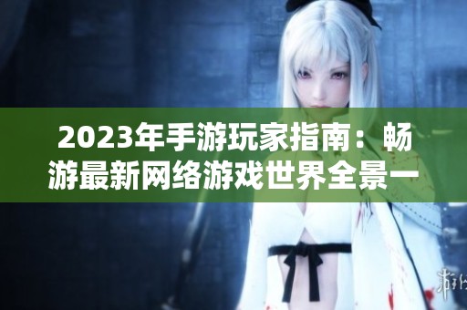 2023年手游玩家指南：畅游最新网络游戏世界全景一览