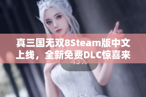 真三国无双8Steam版中文上线，全新免费DLC惊喜来袭