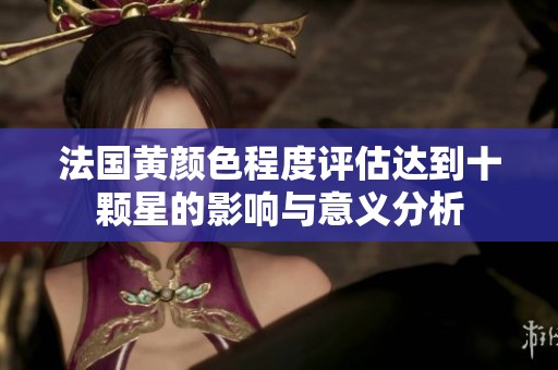 法国黄颜色程度评估达到十颗星的影响与意义分析