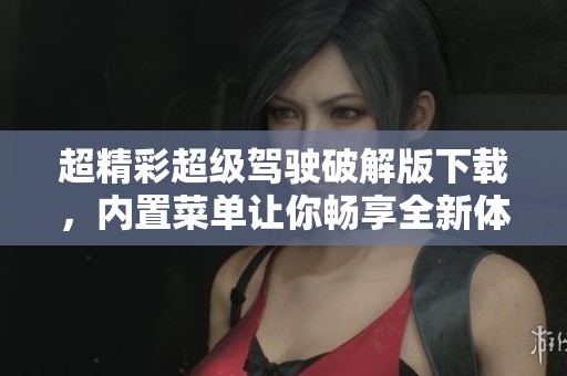 超精彩超级驾驶破解版下载，内置菜单让你畅享全新体验