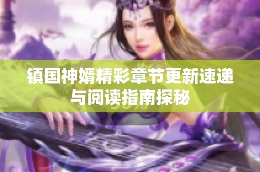 镇国神婿精彩章节更新速递与阅读指南探秘