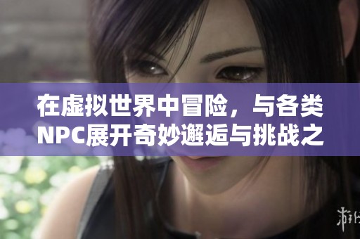 在虚拟世界中冒险，与各类NPC展开奇妙邂逅与挑战之旅